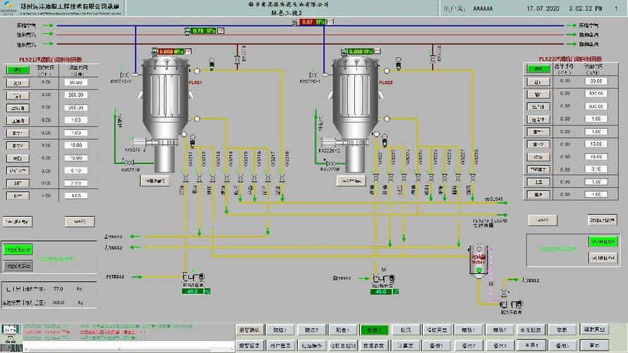 油脂精炼车间plc自动化控制和计算机监控管理系统